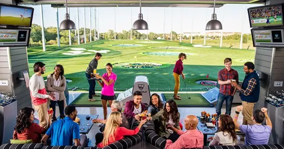 Food And Beverage At Topgolf