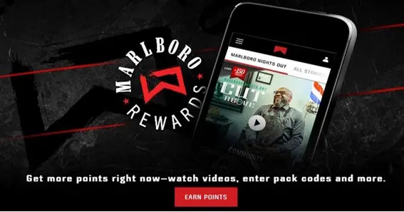 marlboro com rewards points app