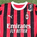ac milan long sleeve jersey